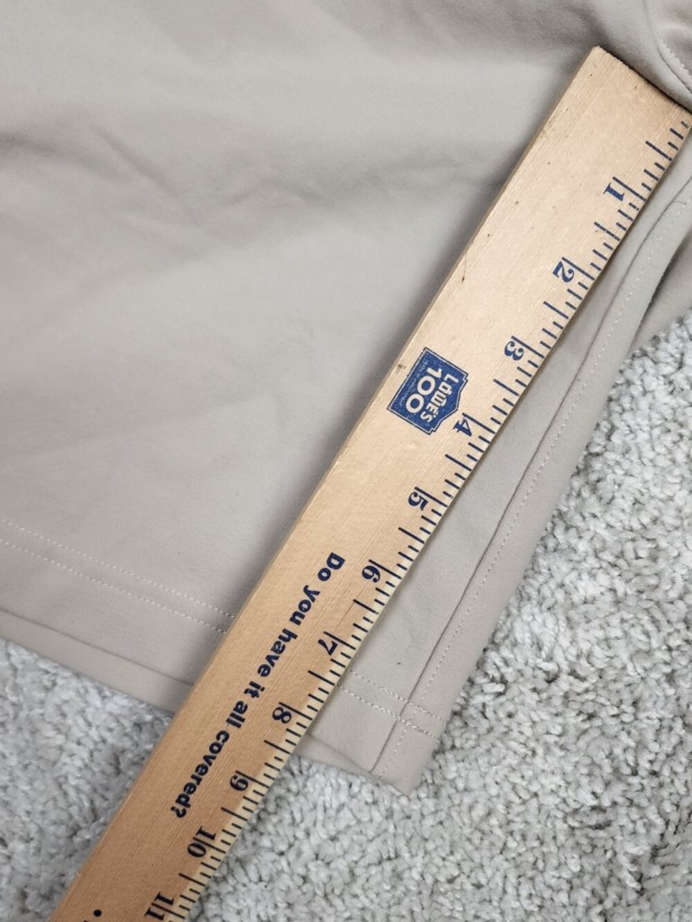 Public Rec Gamechanger Shorts Golf Chino Men’s Size 36 8” Inseam Beige Khaki USA - Picture 3 of 6